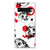 Silicone Back Case Google Pixel 6 Pro Skull Red