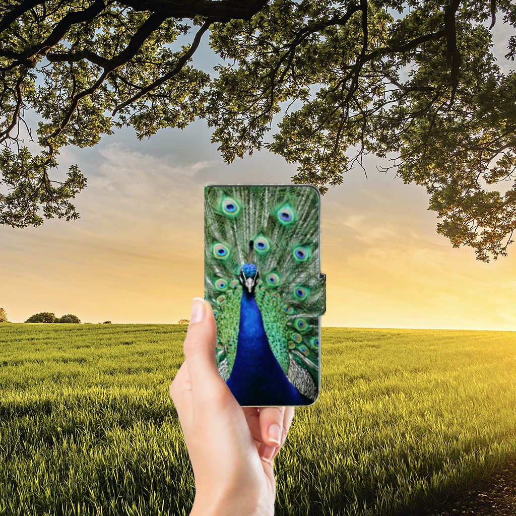 Xiaomi Mi Mix 2s Telefoonhoesje met Pasjes Pauw