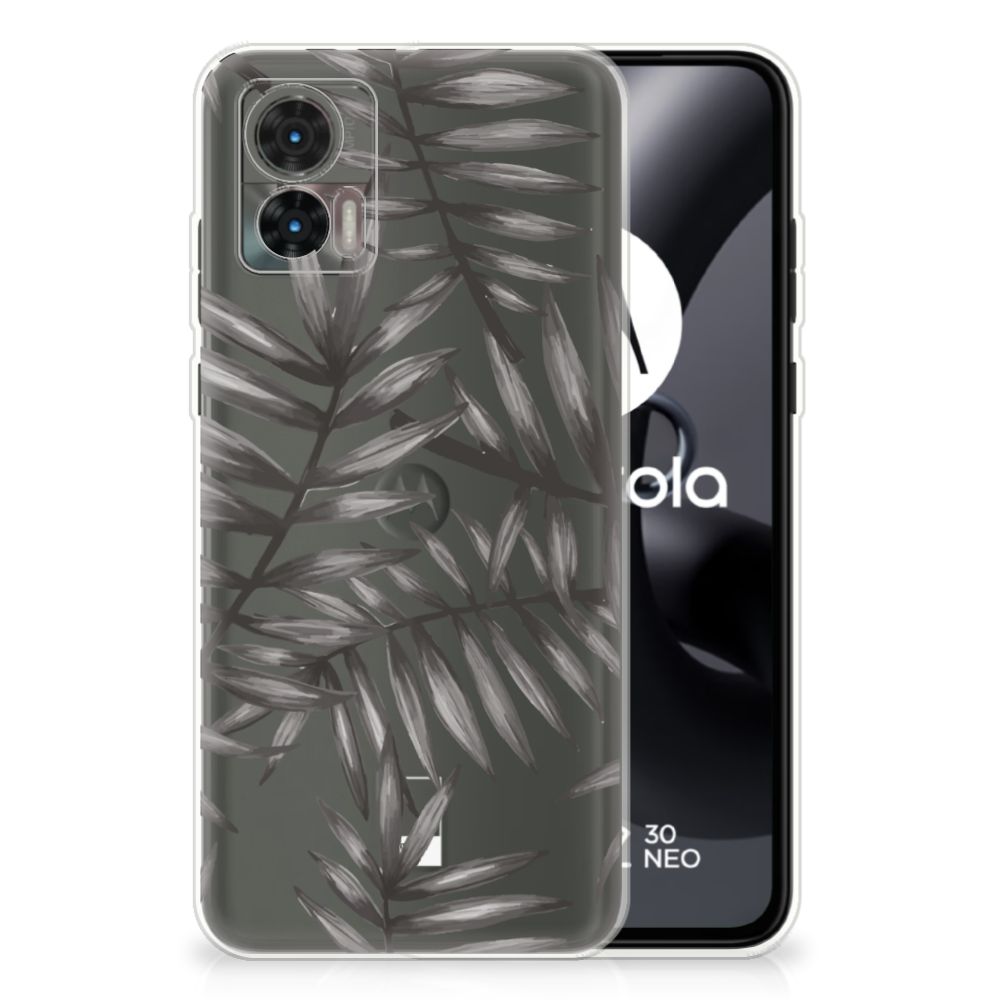 Motorola Edge 30 Neo TPU Case Leaves Grey B2C Telecom