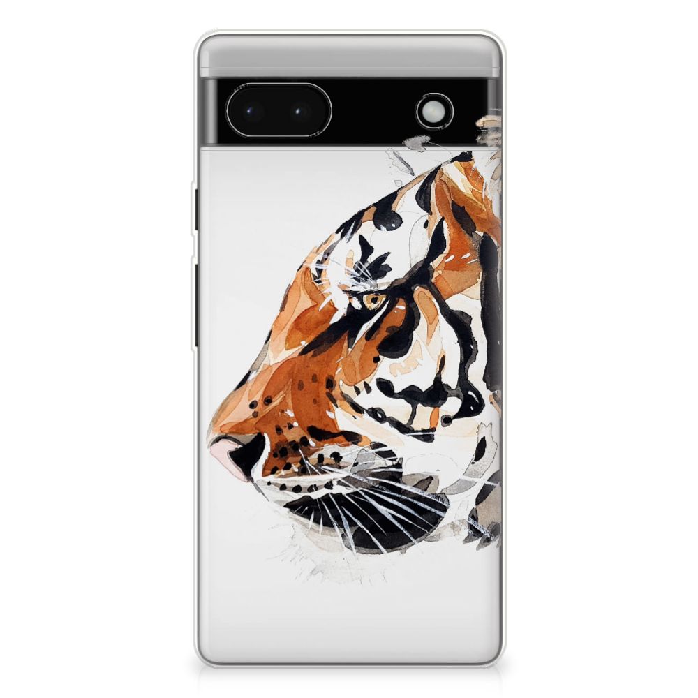 Hoesje maken Google Pixel 6A Watercolor Tiger B2C Telecom