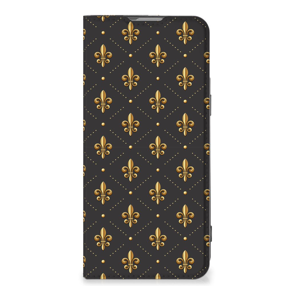 OnePlus Nord 2T Hoesje met Magneet Franse Lelie - B2C Telecom