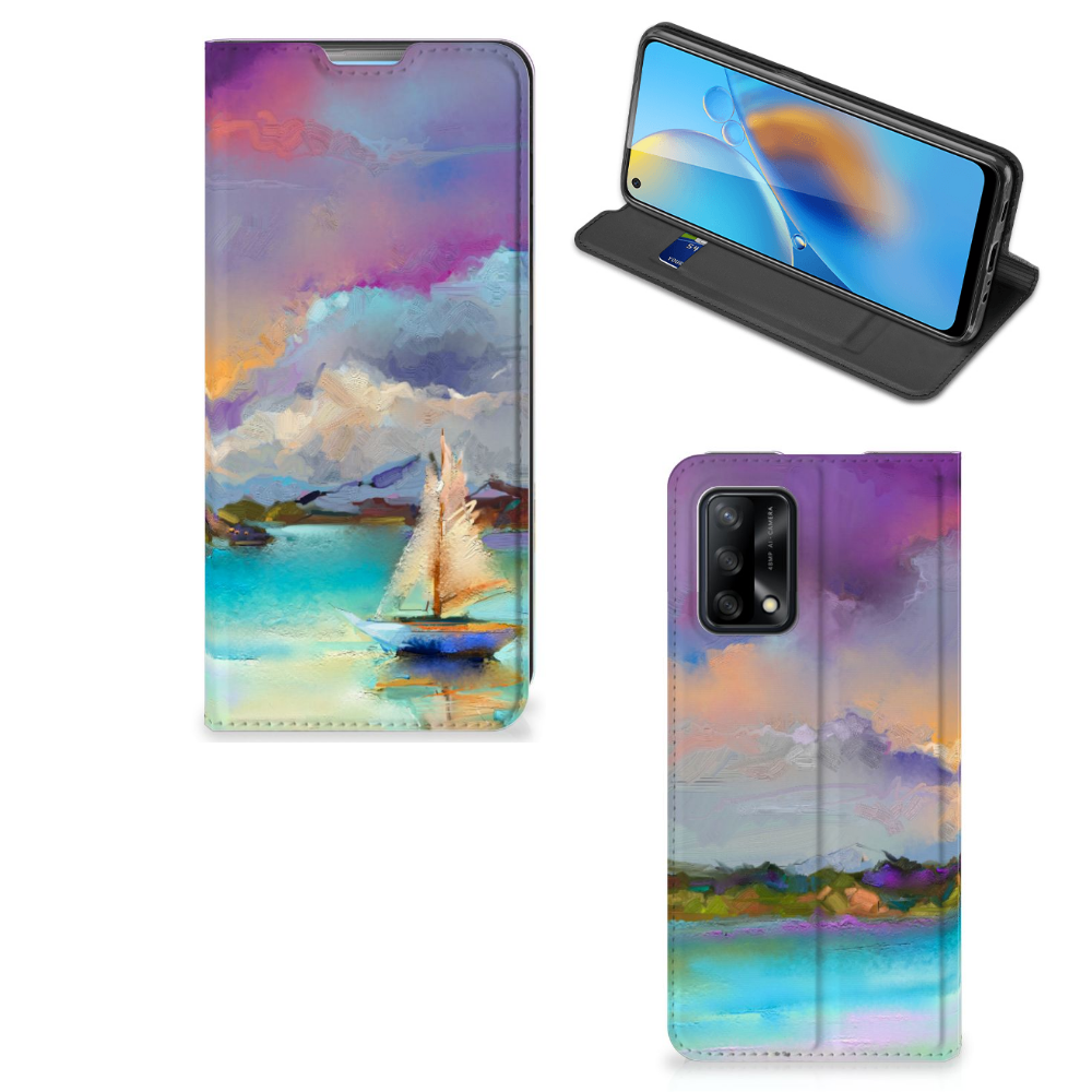 Bookcase OPPO A74 4G Boat - B2C Telecom