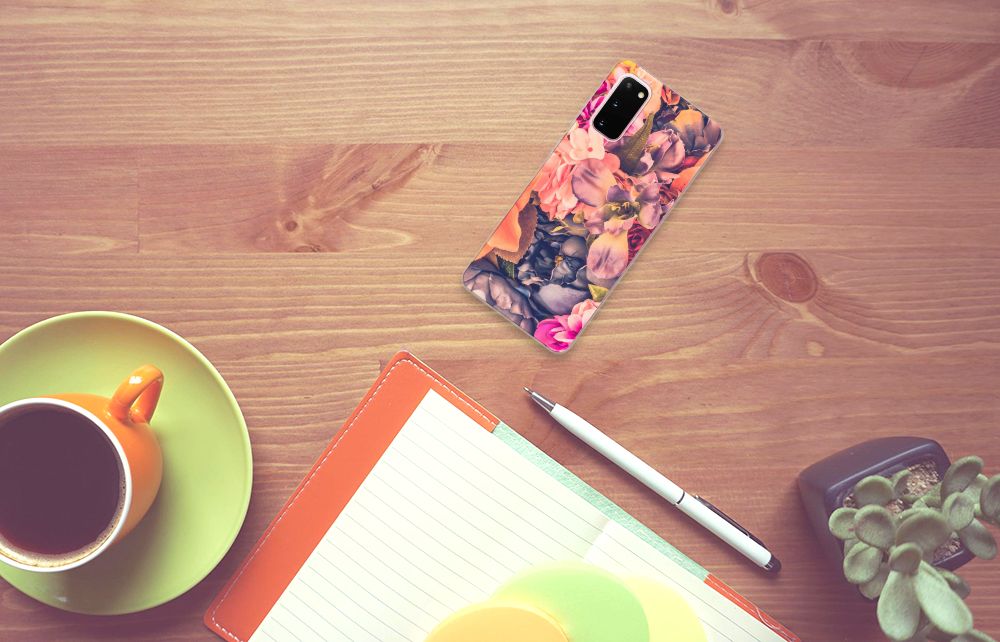 Samsung Galaxy S20 TPU Case Bosje Bloemen B2C Telecom