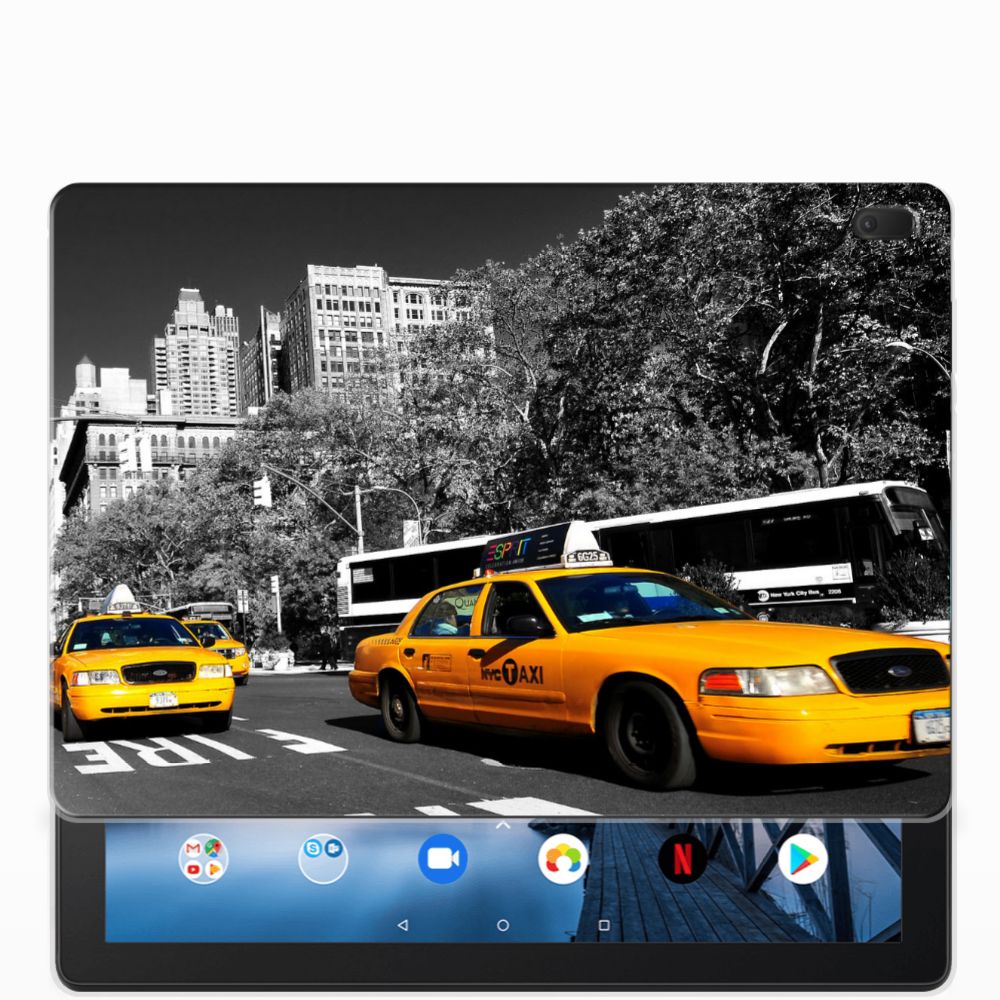 Lenovo Tab E10 Hip Hoesje New York Taxi