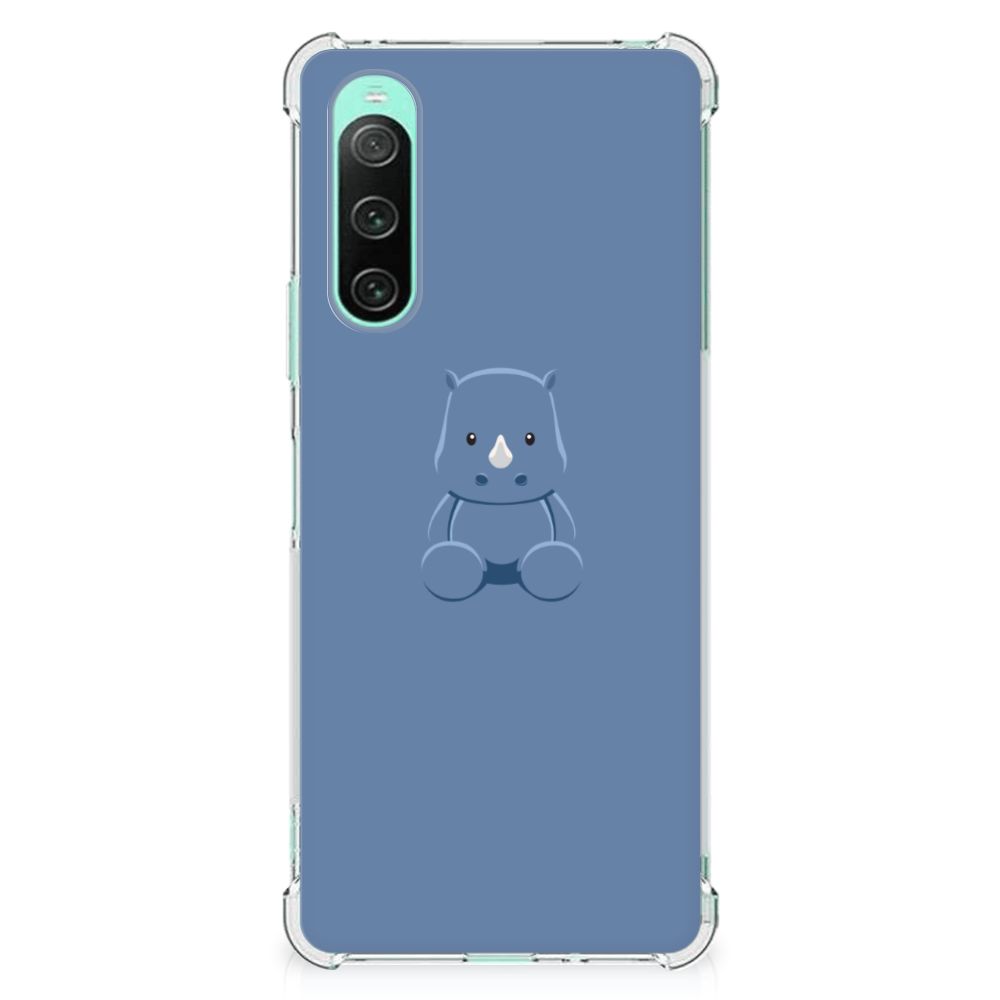 Sony Xperia 10 V Stevig Bumper Hoesje Baby Rhino B2C Telecom