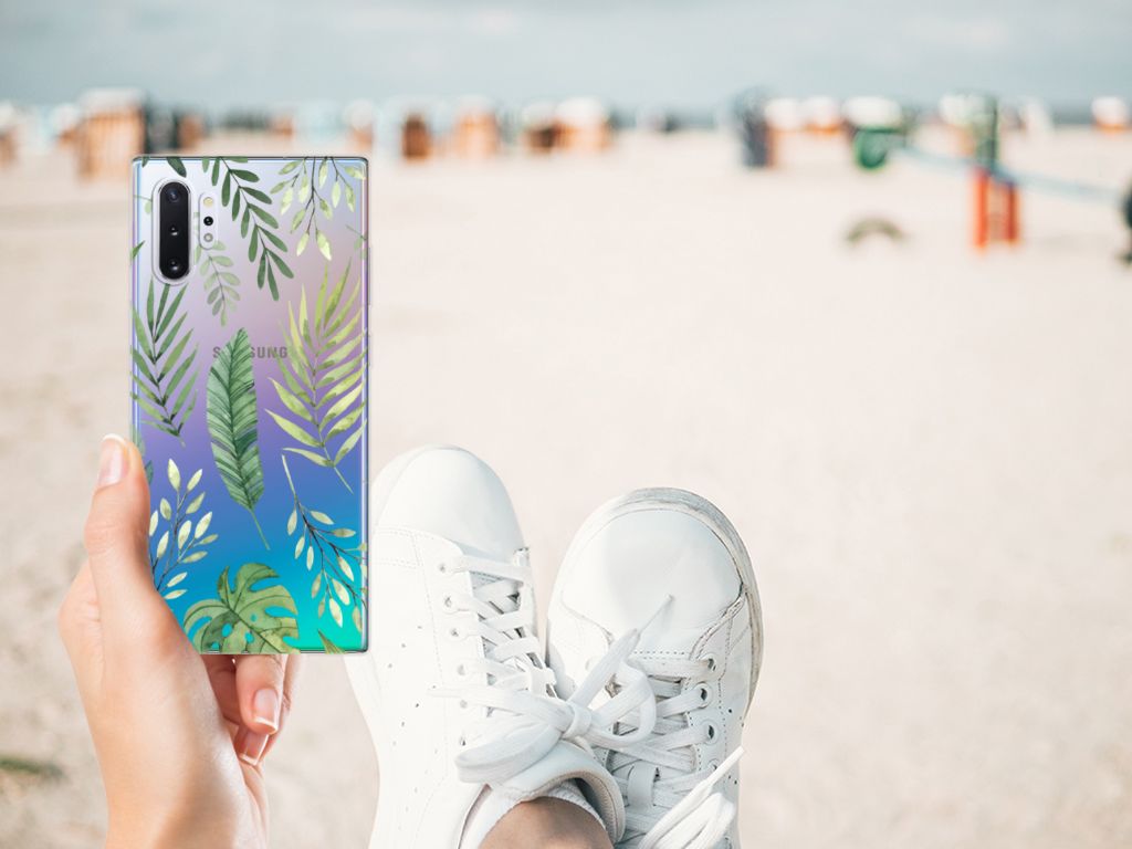 Samsung Galaxy Note 10 Plus TPU Case Leaves