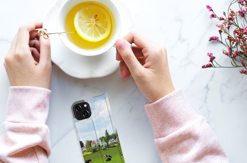 iPhone 13 Mini Hoesje maken Koeien - B2C Telecom