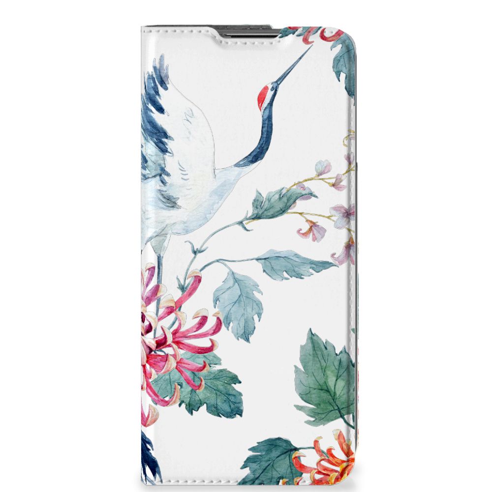 OnePlus Nord CE 2 5G Hoesje maken Bird Flowers - B2C Telecom