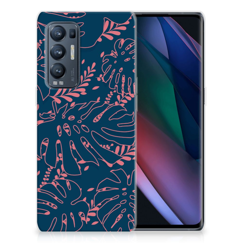 OPPO Find X3 Neo TPU Case Palm Leaves B2C Telecom