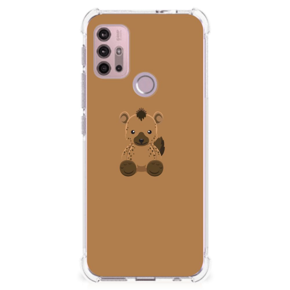 Motorola Moto G30 | G20 | G10 Stevig Bumper Hoesje Baby Hyena B2C Telecom