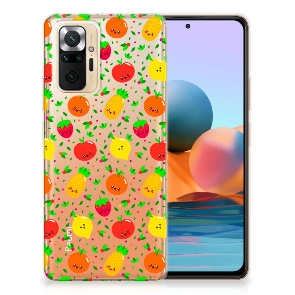 Xiaomi Redmi Note 10 Pro Siliconen Case Fruits B2C Telecom