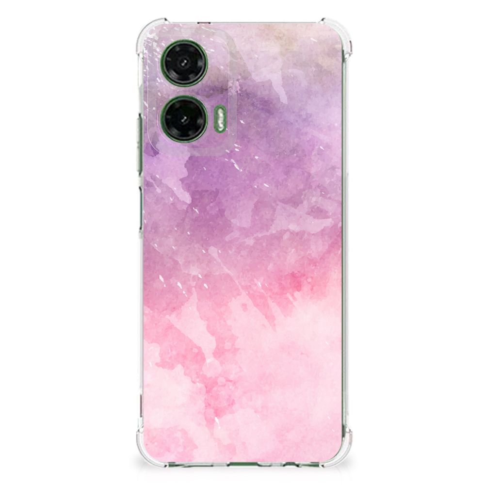 Back Cover Motorola Moto G35 Pink Purple Paint