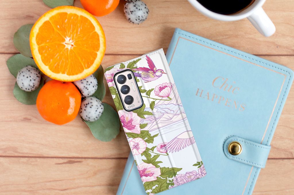 OPPO Find X3 Neo Hoesje maken Bird Standing - B2C Telecom