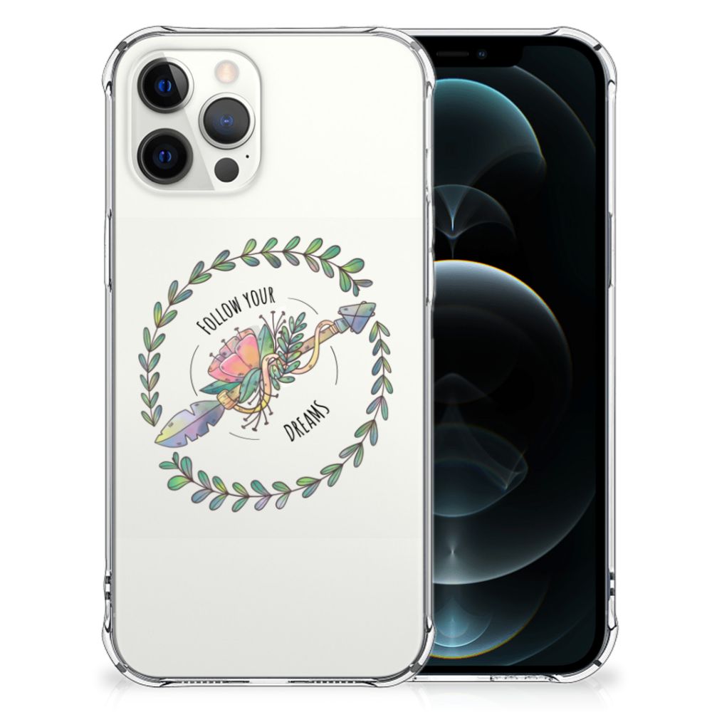 iPhone 12 Pro Max Stevig Bumper Hoesje Boho Dreams B2C Telecom