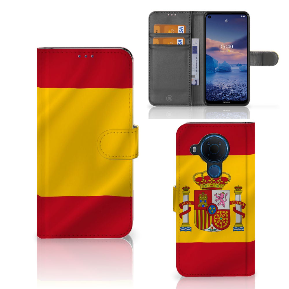 Nokia 5.4 Bookstyle Case Spanje