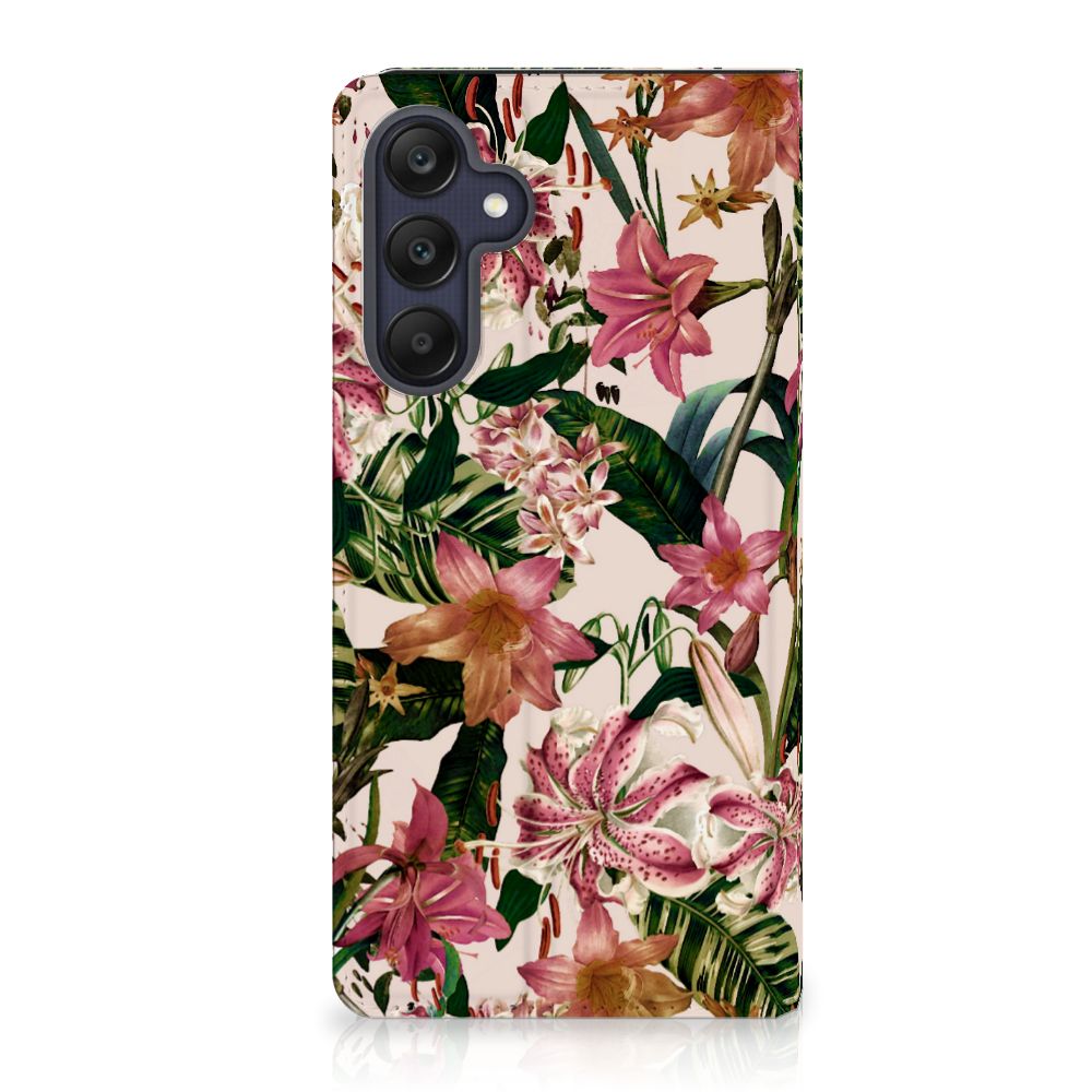Samsung Galaxy A25 Smart Cover Flowers