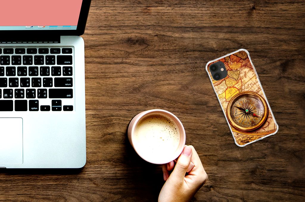 Apple iPhone 11 Telefoonhoesje met valbescherming Kompas