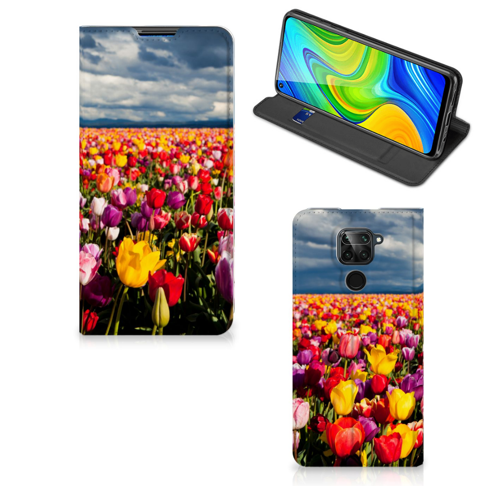 Xiaomi Redmi Note 9 Smart Cover Tulpen - B2C Telecom