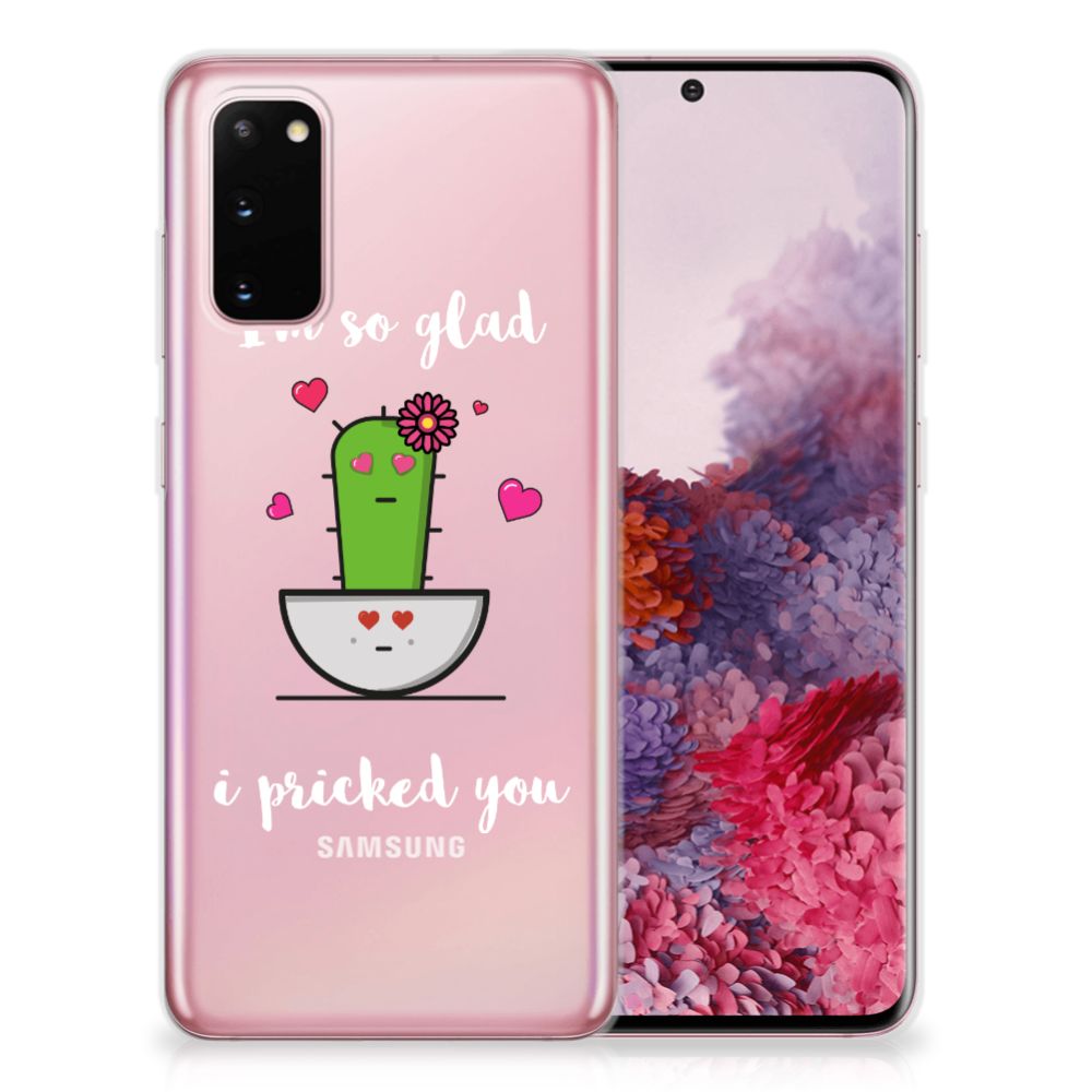 Samsung Galaxy S20 Telefoonhoesje met Naam Cactus Glad B2C Telecom