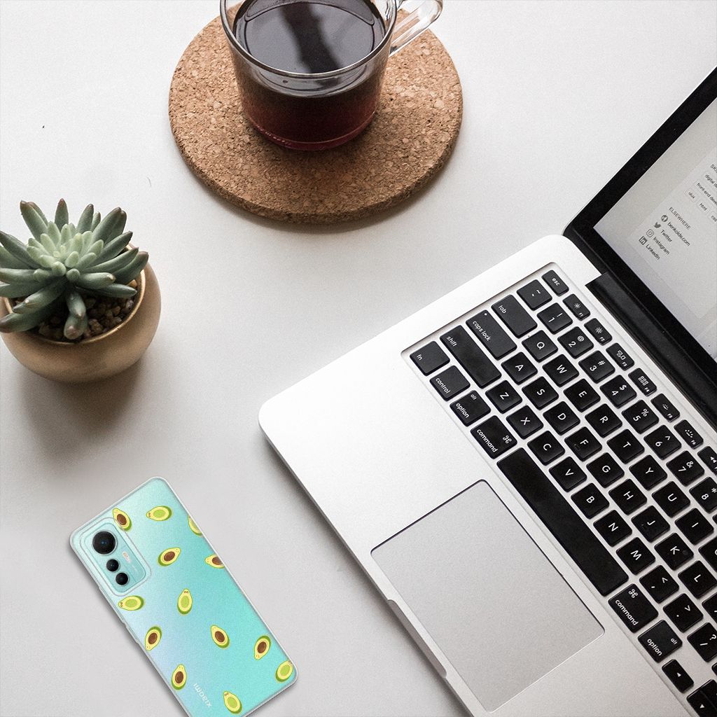 Xiaomi 12 Lite Siliconen Case Avocado B2C Telecom