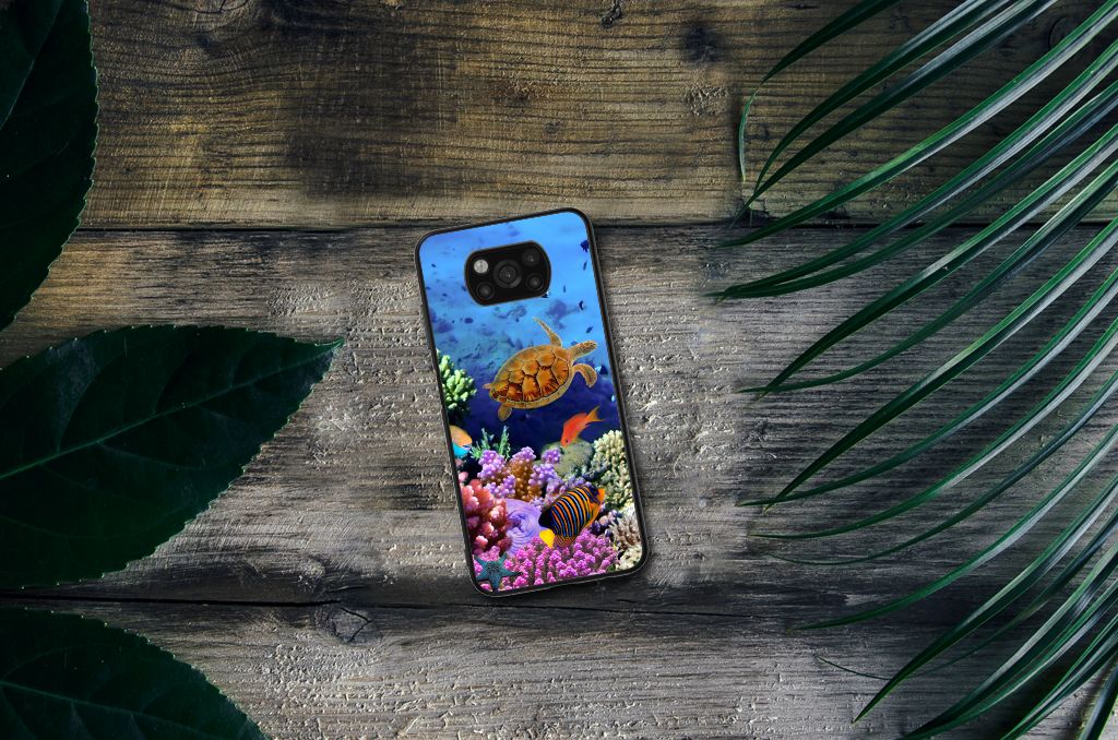 Xiaomi Poco X3 | X3 Pro Dierenprint Telefoonhoesje Vissen B2C Telecom