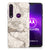 Motorola One Macro TPU Siliconen Hoesje Marmer Beige B2C Telecom