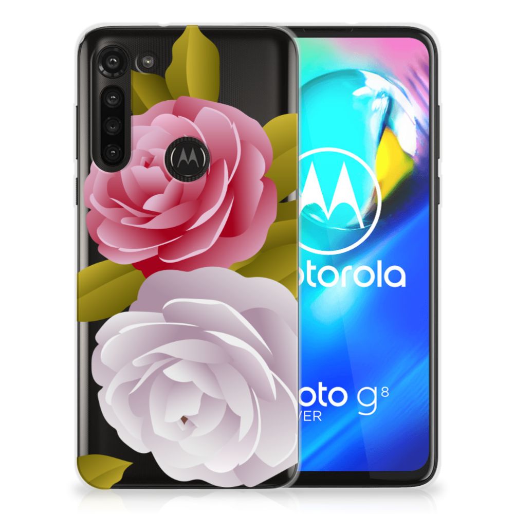 Motorola Moto G8 Power TPU Case Roses B2C Telecom