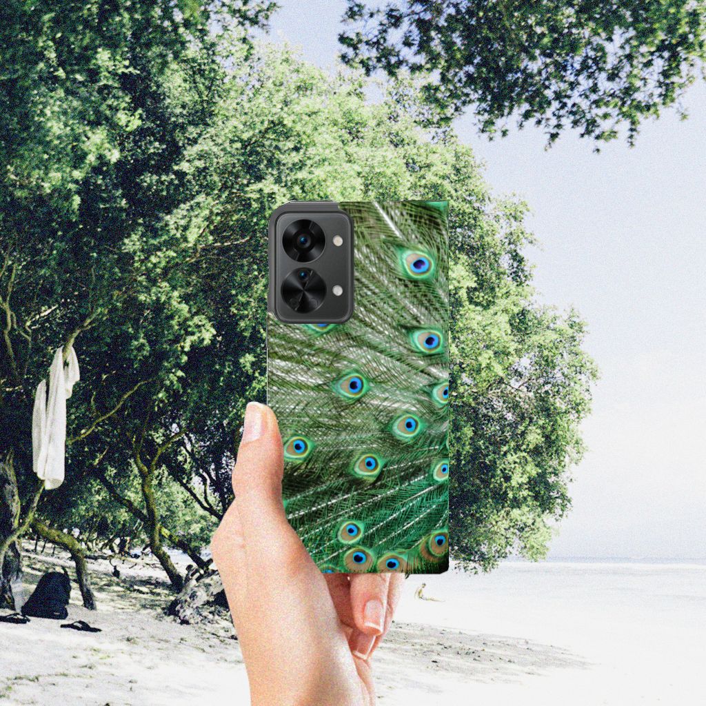 OnePlus Nord 2T Hoesje maken Pauw - B2C Telecom