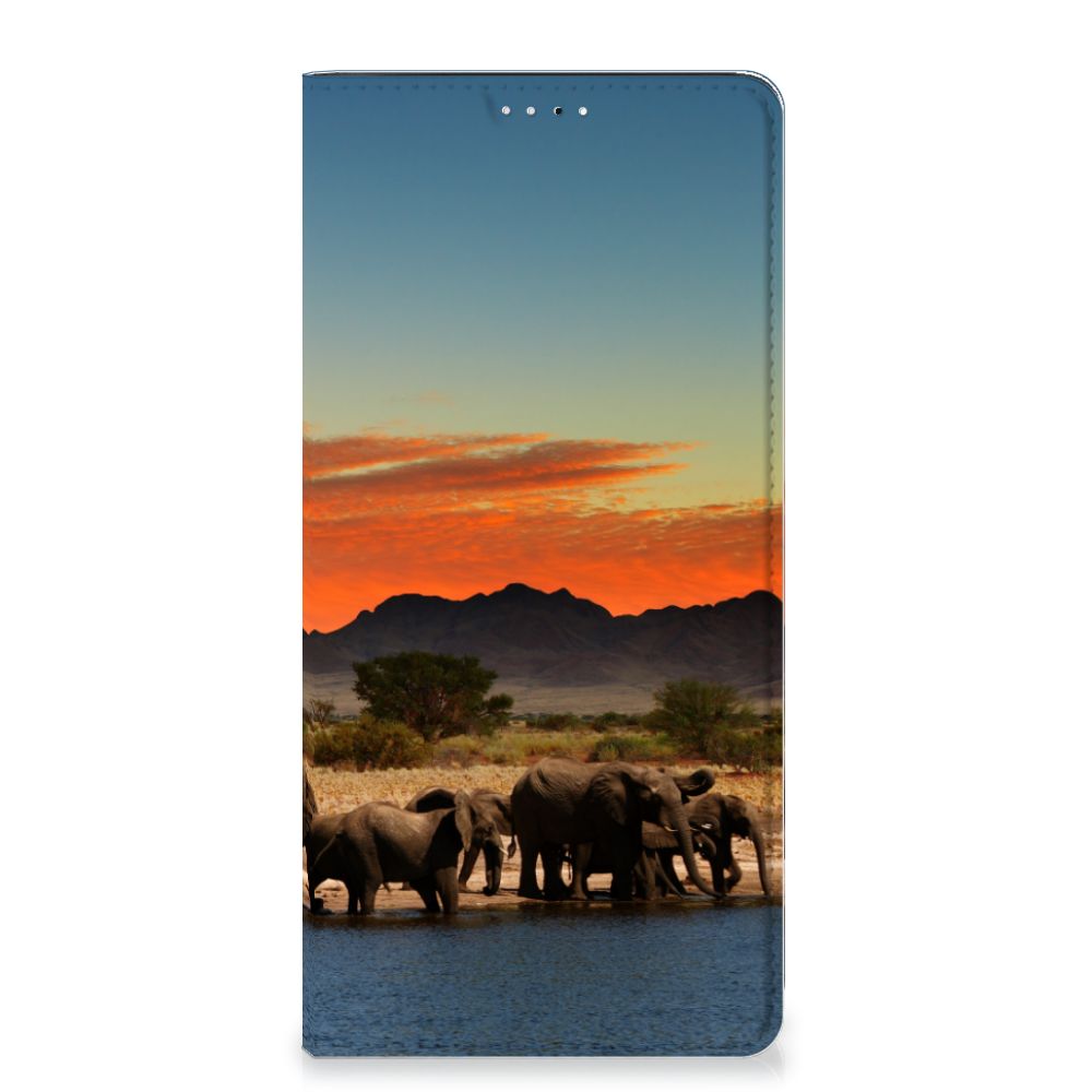 Samsung Galaxy A33 5G Hoesje maken Olifanten - B2C Telecom