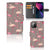 Apple iPhone 13 Telefoonhoesje met Pasjes Flamingo