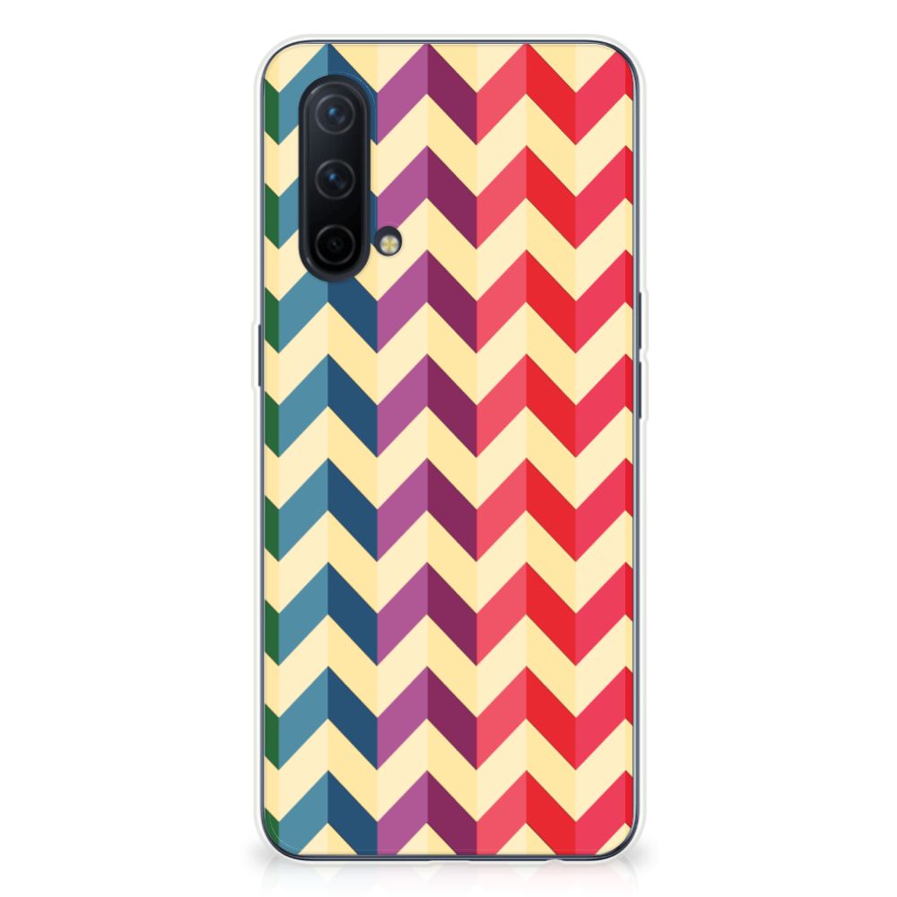 OnePlus Nord CE 5G TPU bumper Zigzag Multi Color B2C Telecom