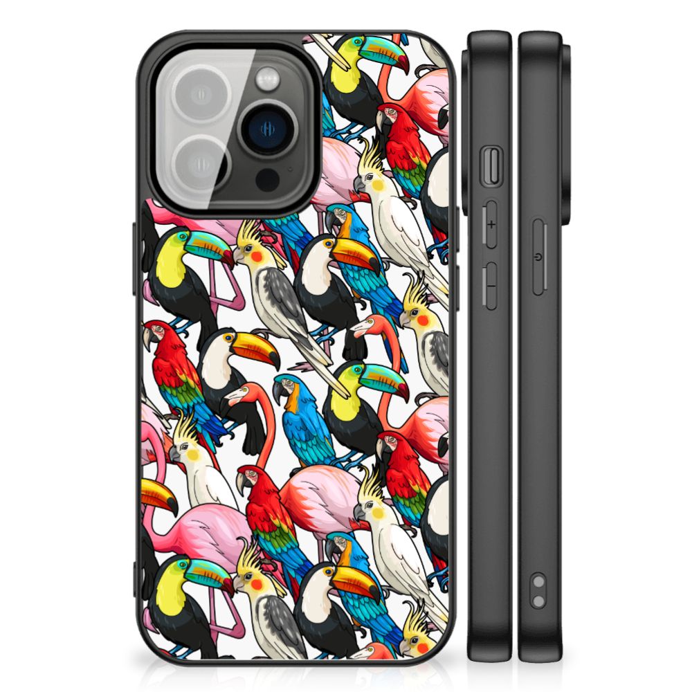 iPhone 13 Pro Dierenprint Telefoonhoesje Birds B2C Telecom