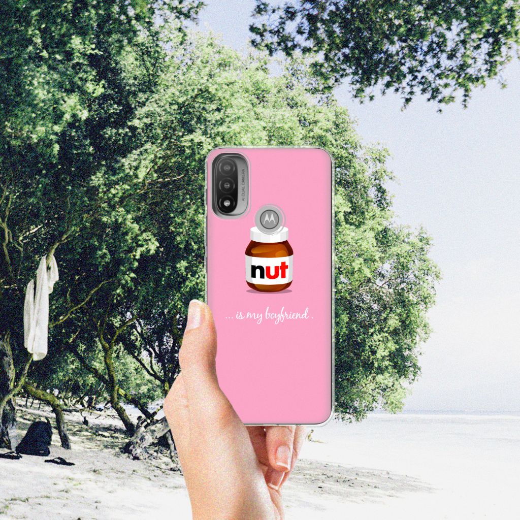 Motorola Moto E20 | E40 Siliconen Case Nut Boyfriend B2C Telecom