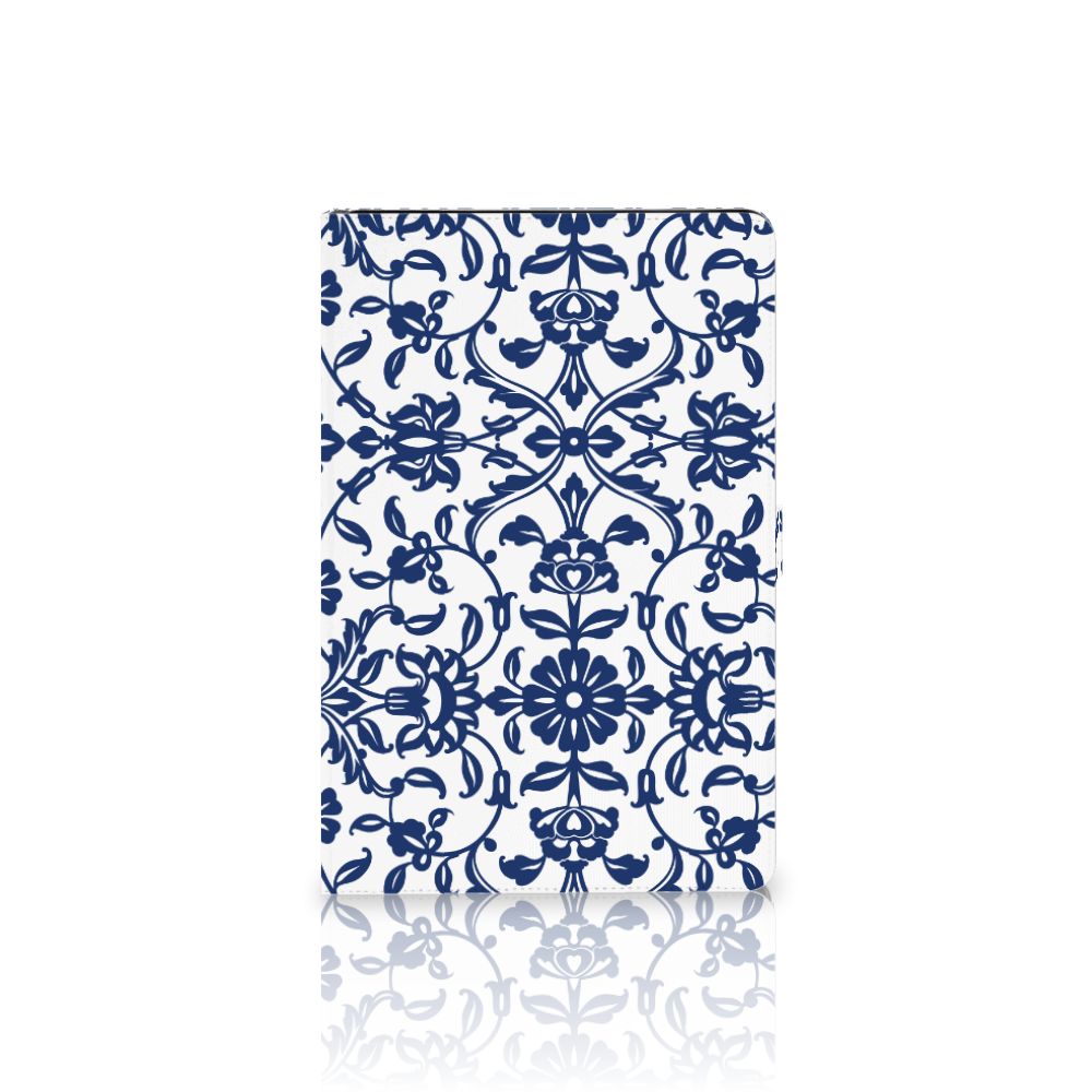 Samsung Galaxy Tab S7 FE | S7+ | S8+ Tablet Cover Flower Blue