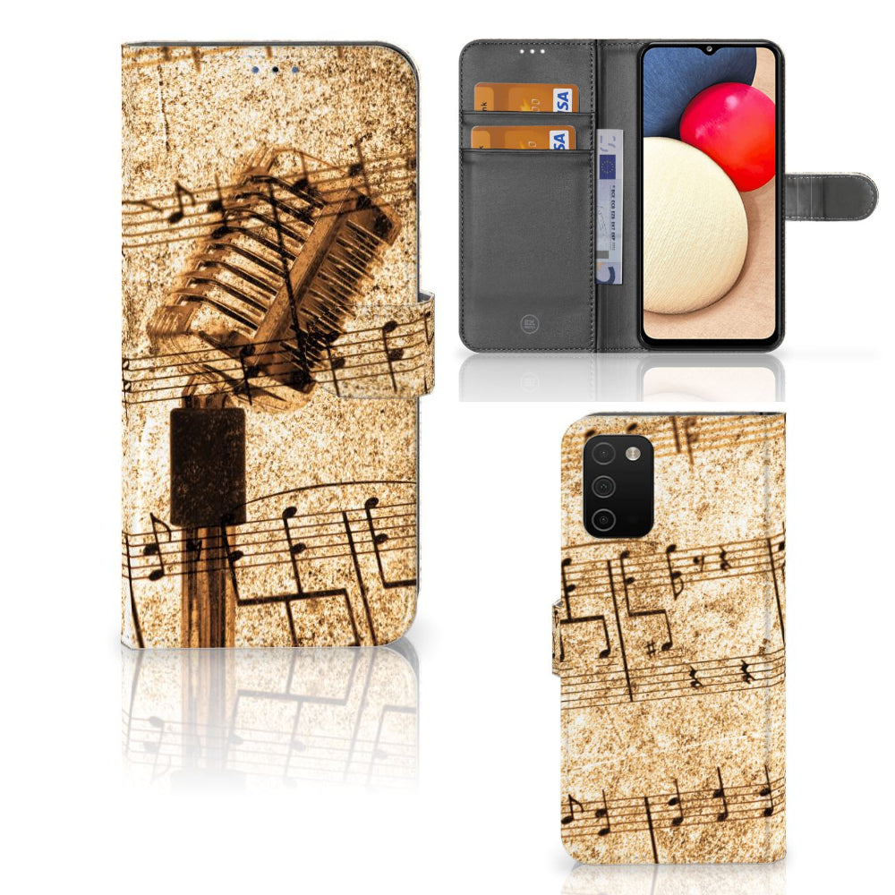 Samsung Galaxy A03s Telefoonhoesje met foto Bladmuziek