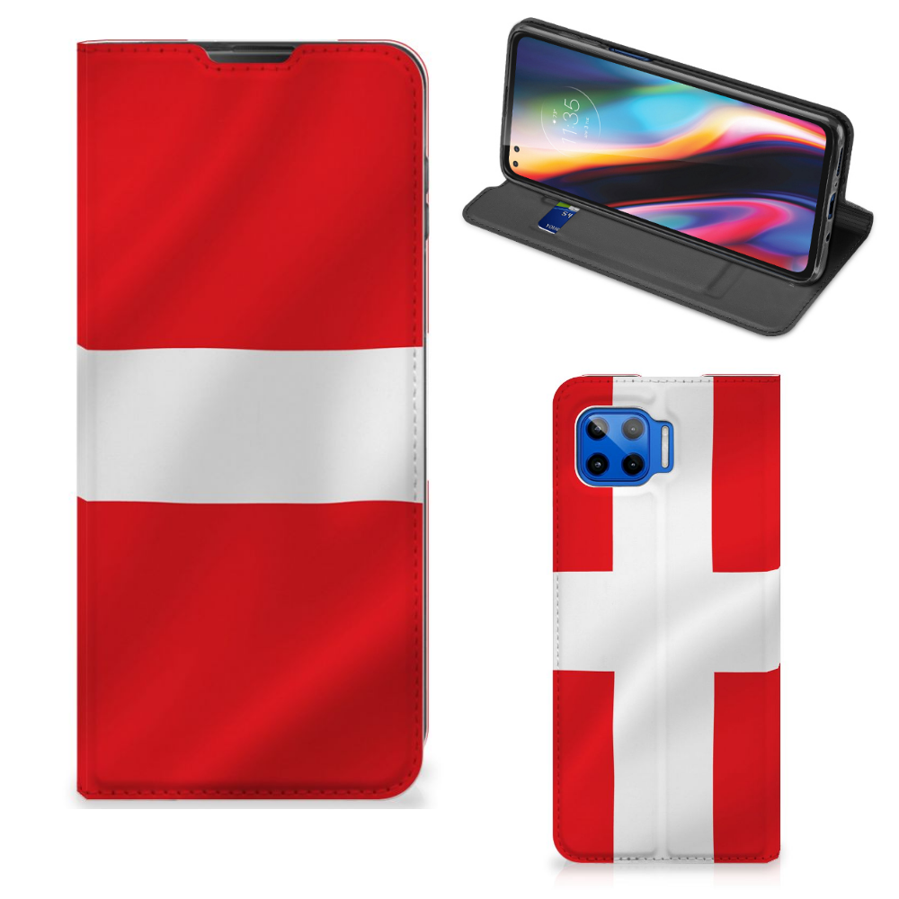 Motorola Moto G 5G Plus Standcase Denemarken - B2C Telecom