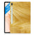 Samsung Galaxy Tab S7FE Silicone Tablet Hoes Licht Hout - B2C Telecom
