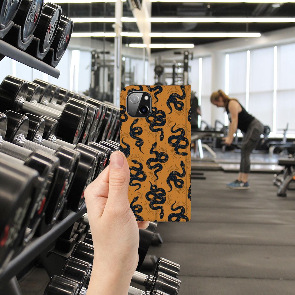 Hoesje maken voor Apple iPhone 14 Plus Snakes