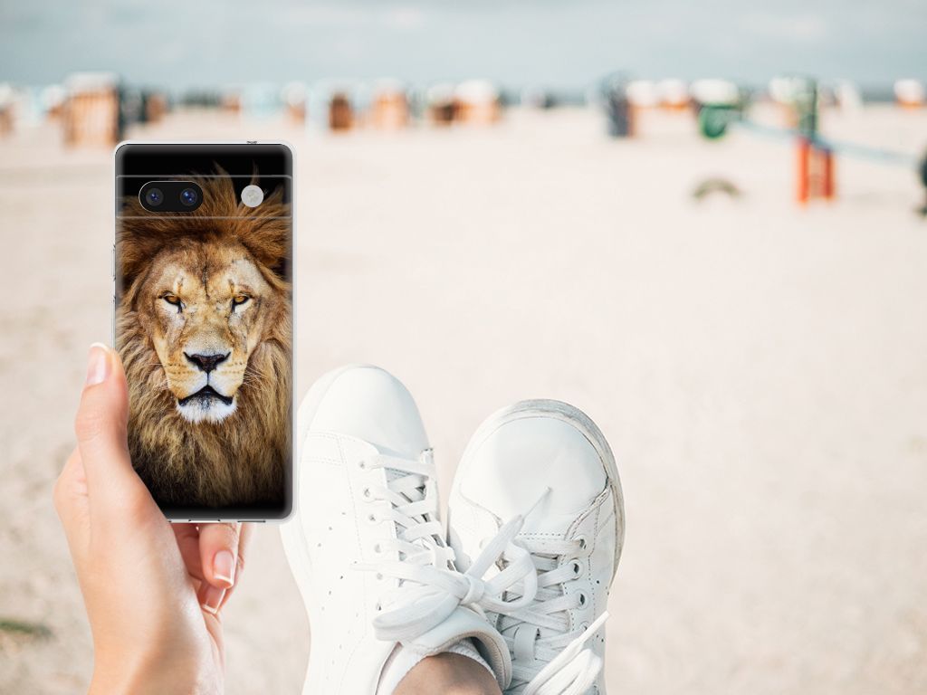 Google Pixel 7A TPU Hoesje Leeuw B2C Telecom