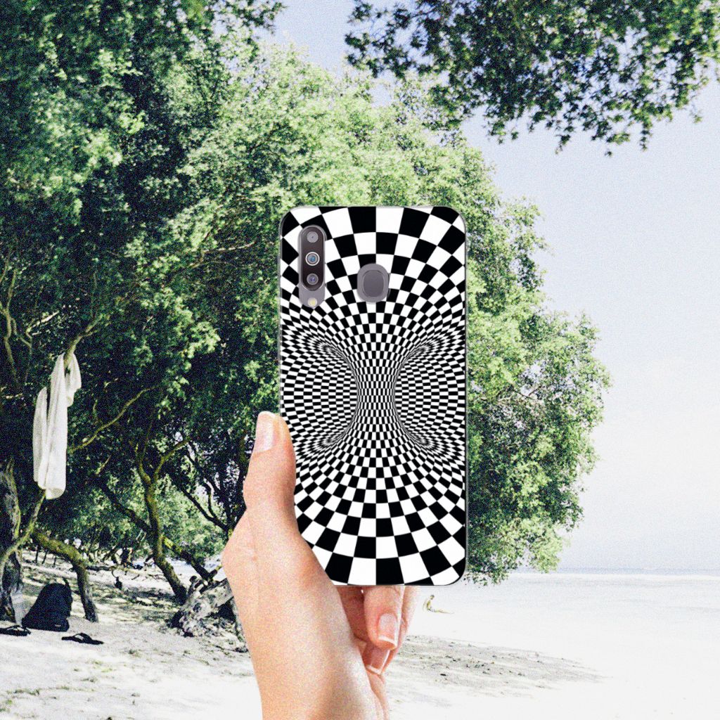 Samsung Galaxy M30 TPU Hoesje Illusie