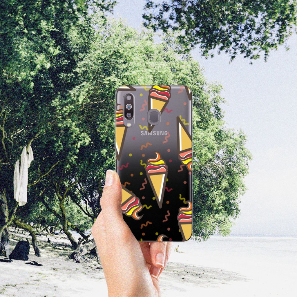 Samsung Galaxy M30 Siliconen Case Icecream