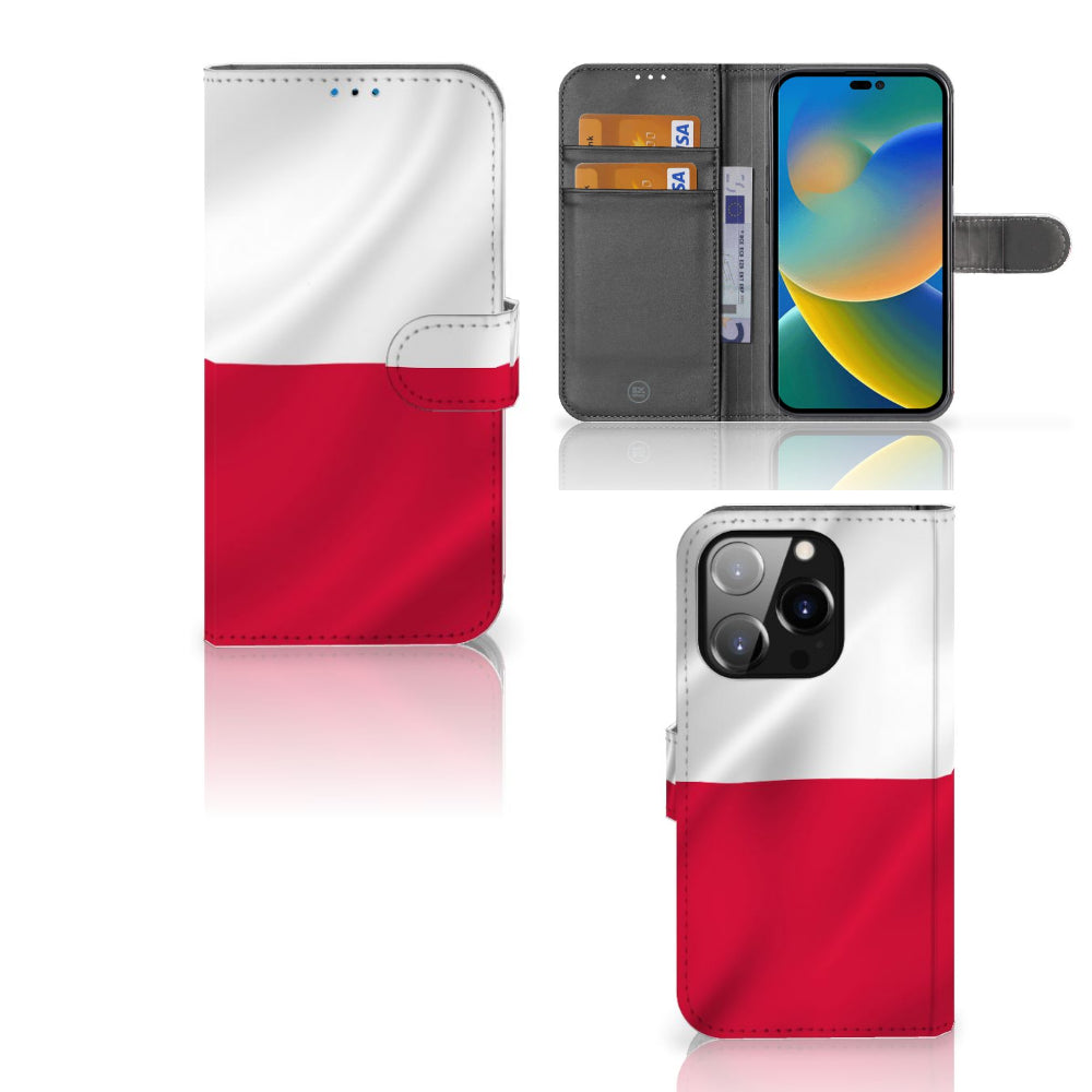 iPhone 14 Pro Bookstyle Case Polen