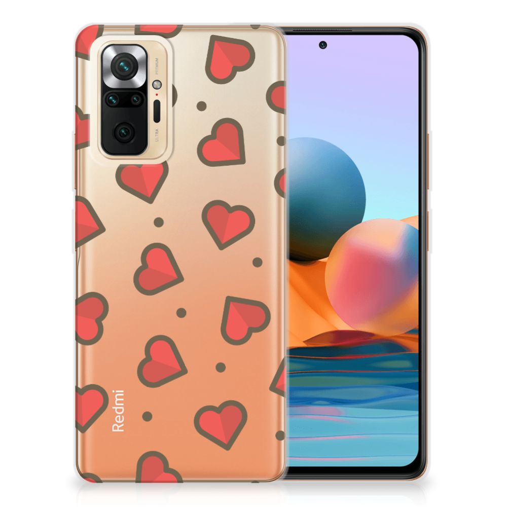 Xiaomi Redmi Note 10 Pro TPU bumper Hearts B2C Telecom