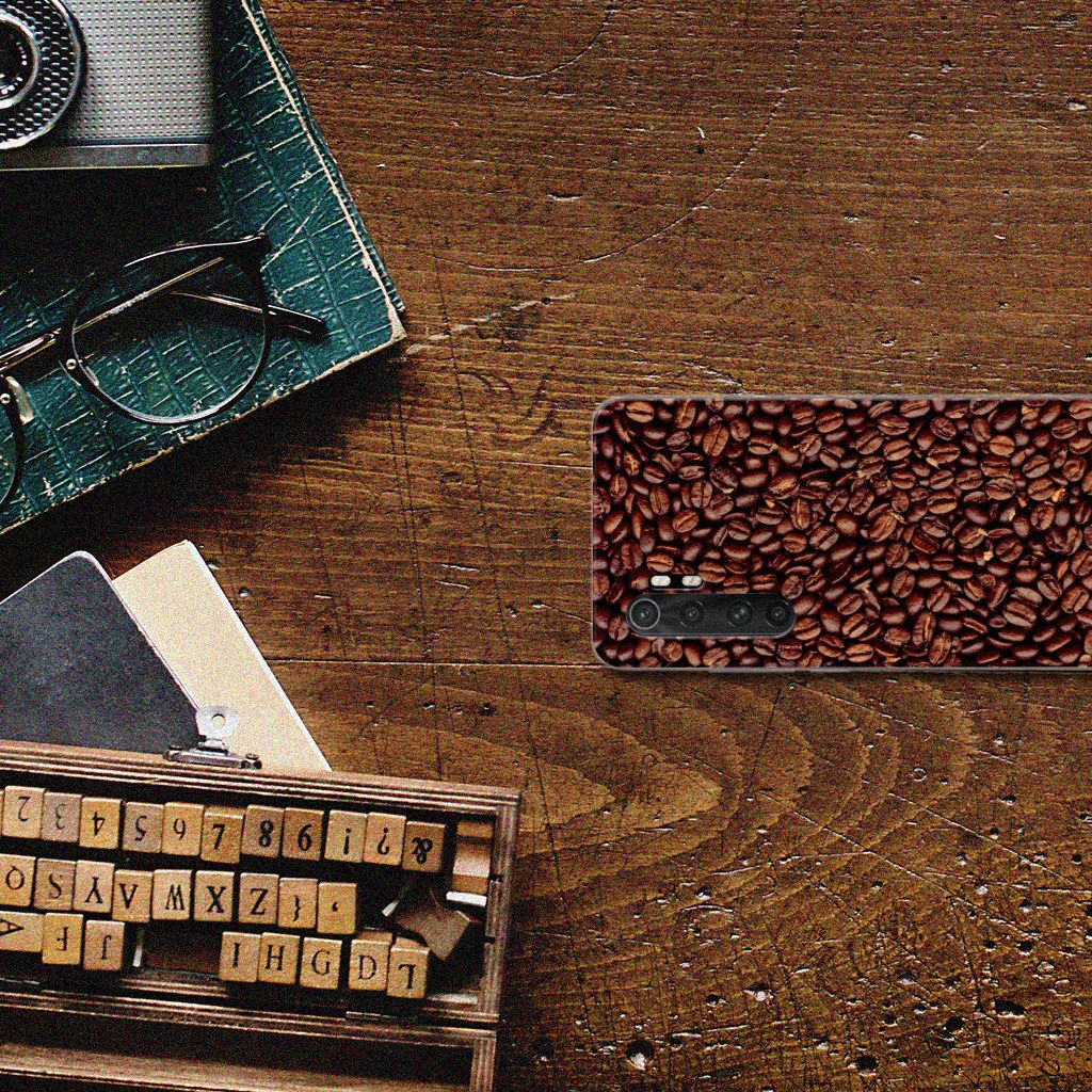 Xiaomi Mi Note 10 Lite Siliconen Case Koffiebonen B2C Telecom