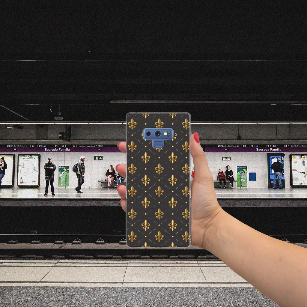Samsung Galaxy Note 9 TPU bumper Franse Lelie