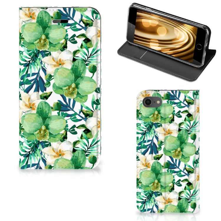 iPhone 7 | 8 | SE (2020) | SE (2022) Smart Cover Orchidee Groen