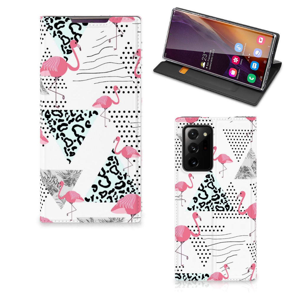Samsung Galaxy Note 20 Ultra Hoesje maken Flamingo Triangle - B2C Telecom