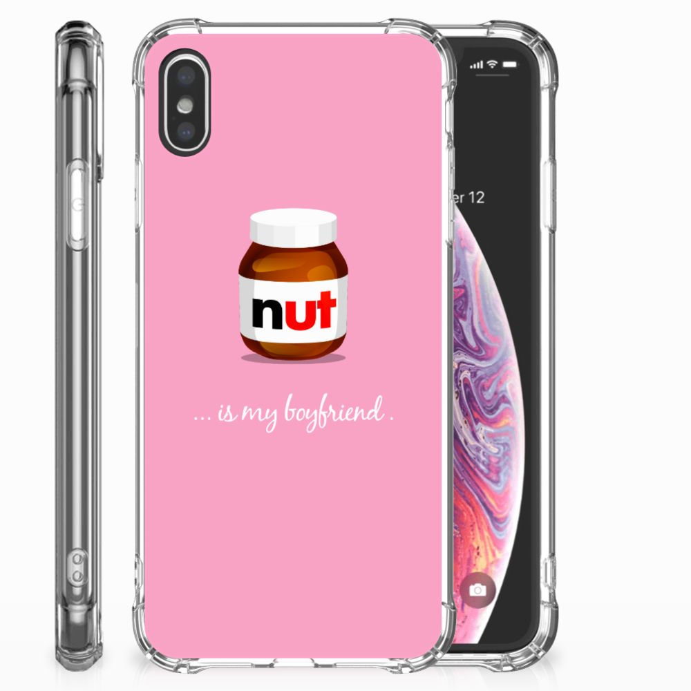 Apple iPhone Xs Max Beschermhoes Nut Boyfriend