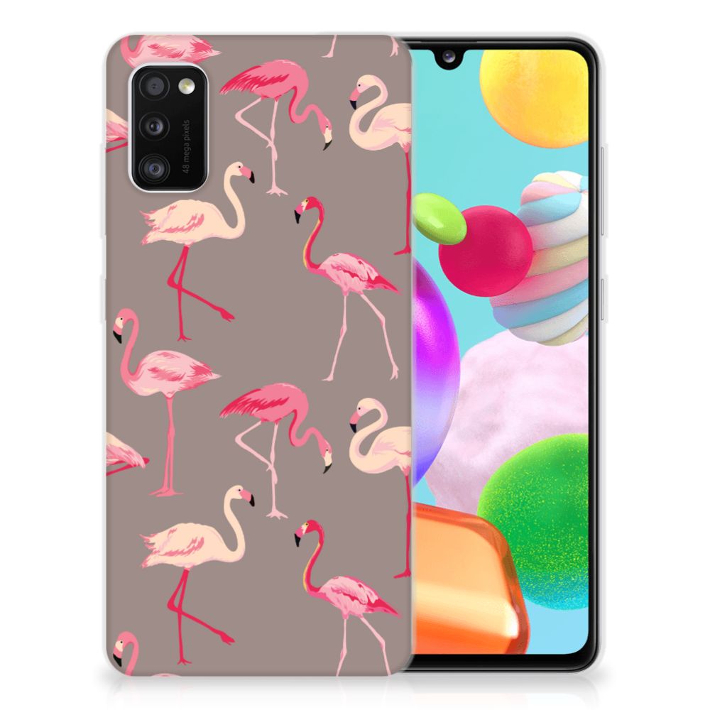 Samsung Galaxy A41 TPU Hoesje Flamingo B2C Telecom