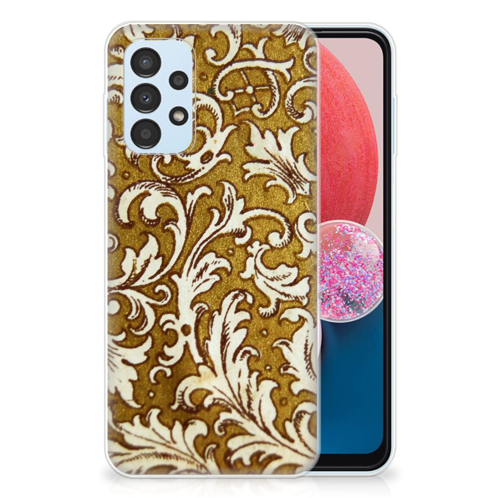 Siliconen Hoesje Samsung Galaxy A13 4G Barok Goud B2C Telecom